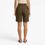 Old Fortune | Elegante Damen-Bermudashorts mit hohem Bund