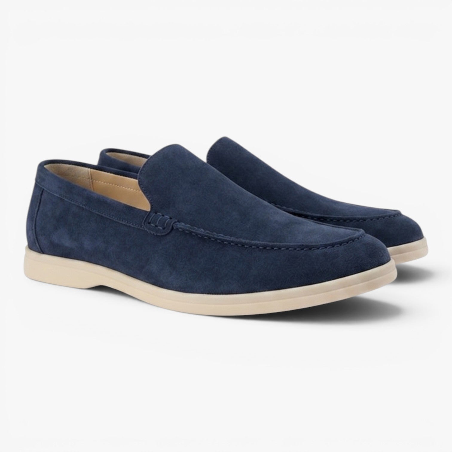 Old Fortune | Herren Premium Wildleder-Slipper-Mokassins