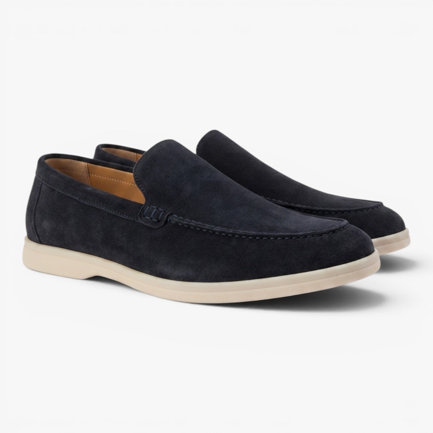 Old Fortune | Herren Premium Wildleder-Slipper-Mokassins