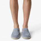 Old Fortune | Męskie Zamszowe Mokasyny Slip-On Premium
