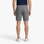 Old Fortune | Heren Short Monaco met Windowpane Ruitjes
