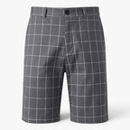 Old Fortune | Heren Short Monaco met Windowpane Ruitjes