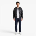Old Fortune | Men's Bomber Jacket Made of Vegan Leather
