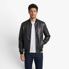 Old Fortune | Men's Bomber Jacket Made of Vegan Leather