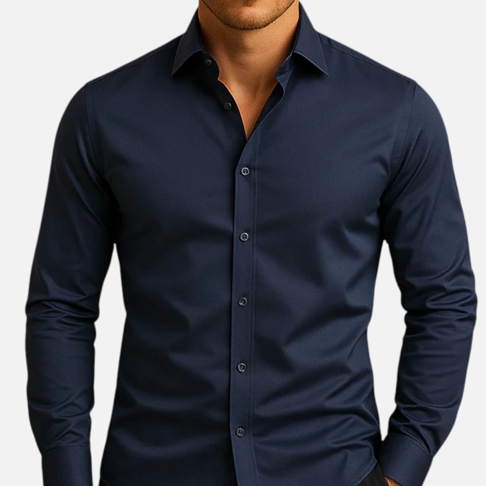 Old Fortune | Męska Koszula Slim Fit z Elastanem