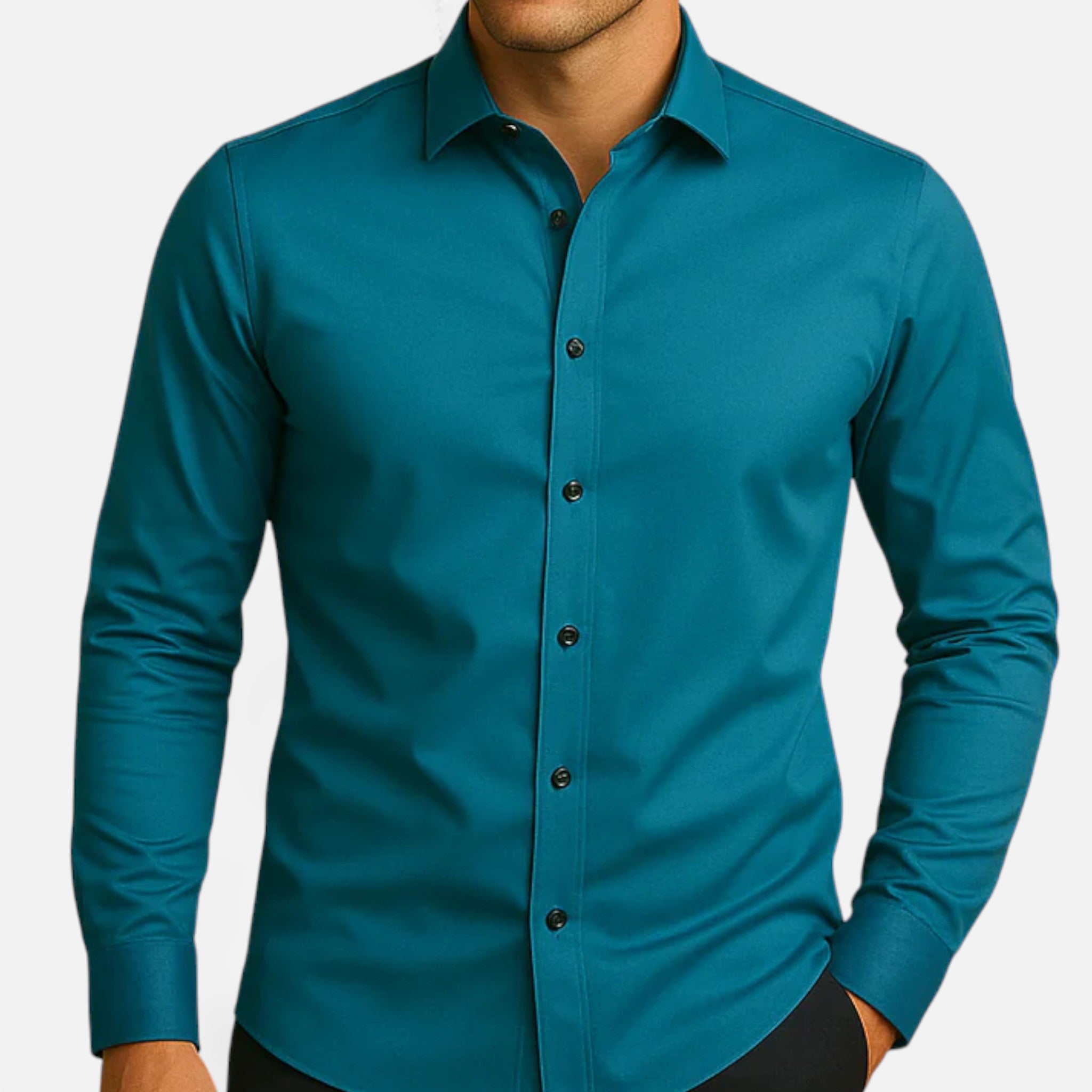 Old Fortune | Męska Koszula Slim Fit z Elastanem