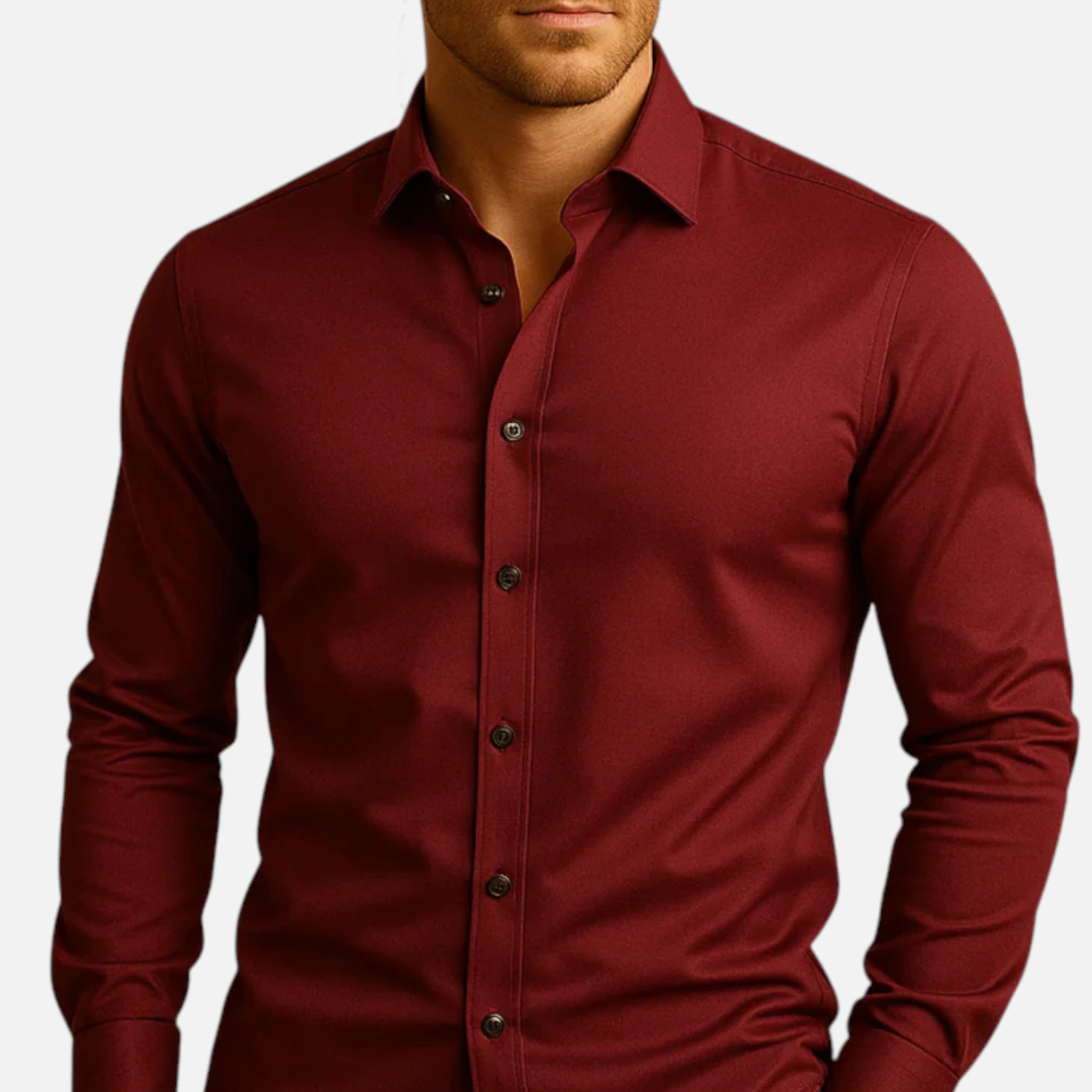 Old Fortune | Męska Koszula Slim Fit z Elastanem