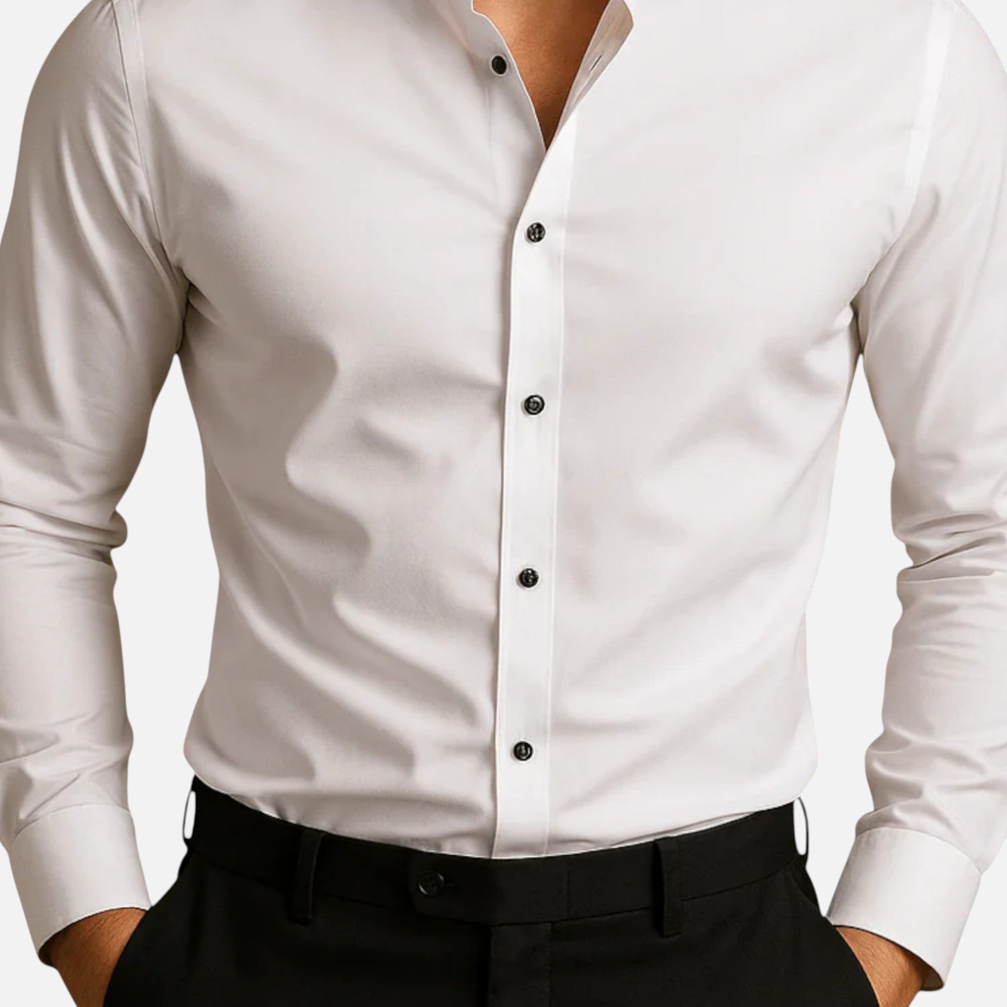 Old Fortune | Męska Koszula Slim Fit z Elastanem