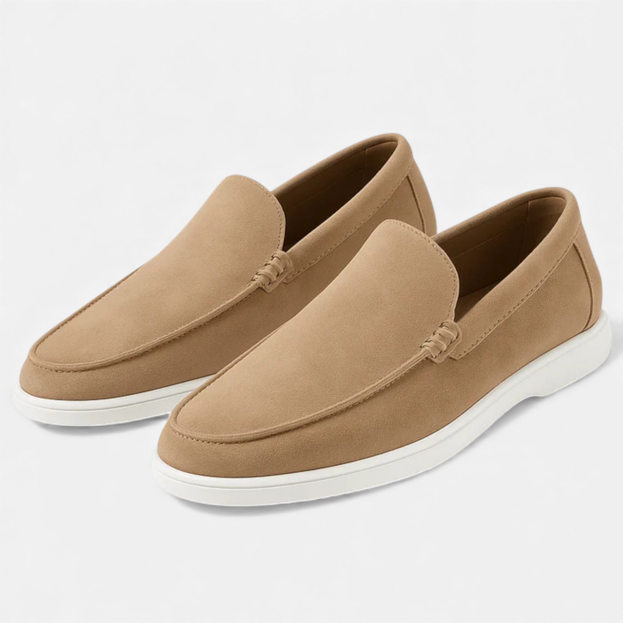 Old Fortune | Męskie Loafersy Skórzane Slip-On