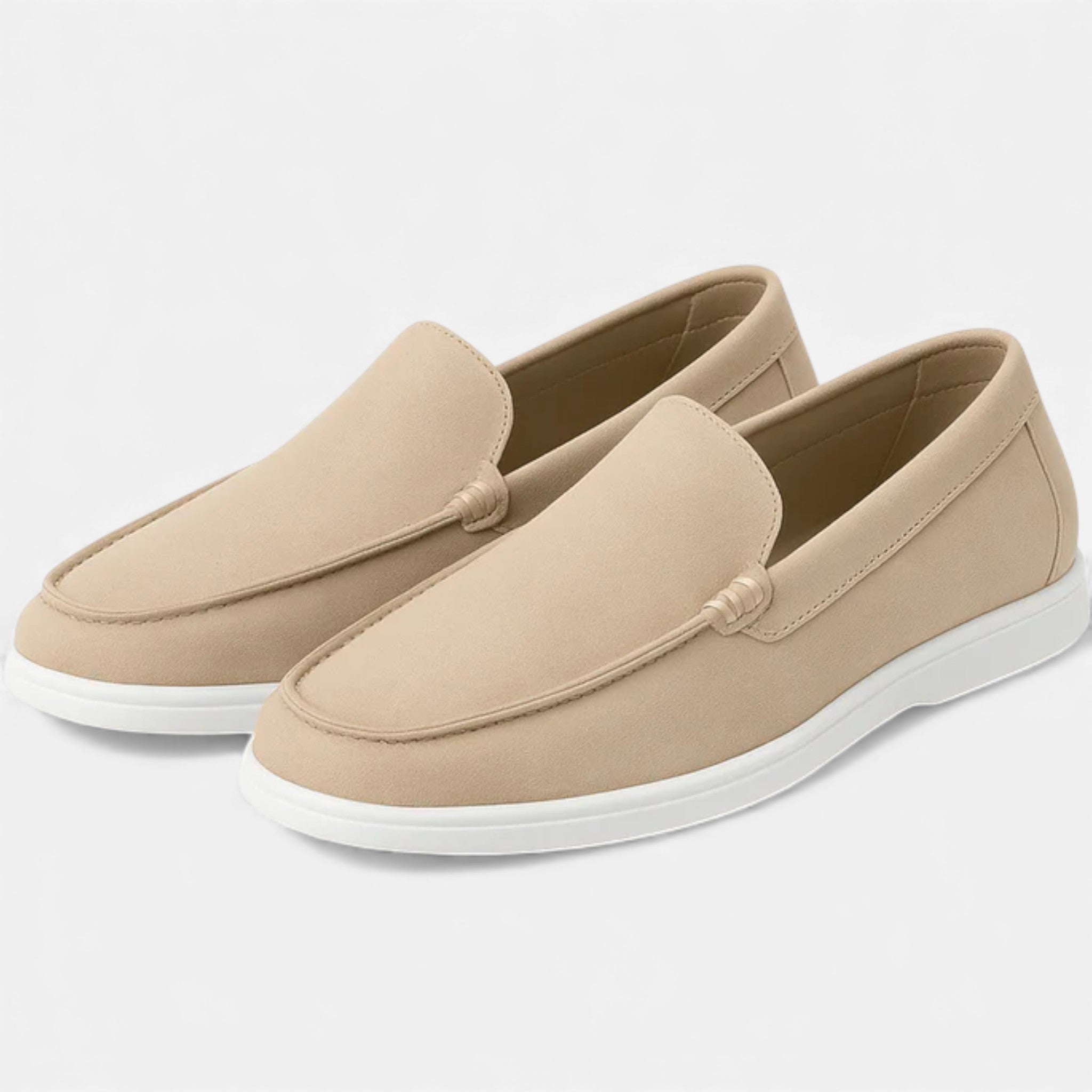 Old Fortune | Męskie Loafersy Skórzane Slip-On
