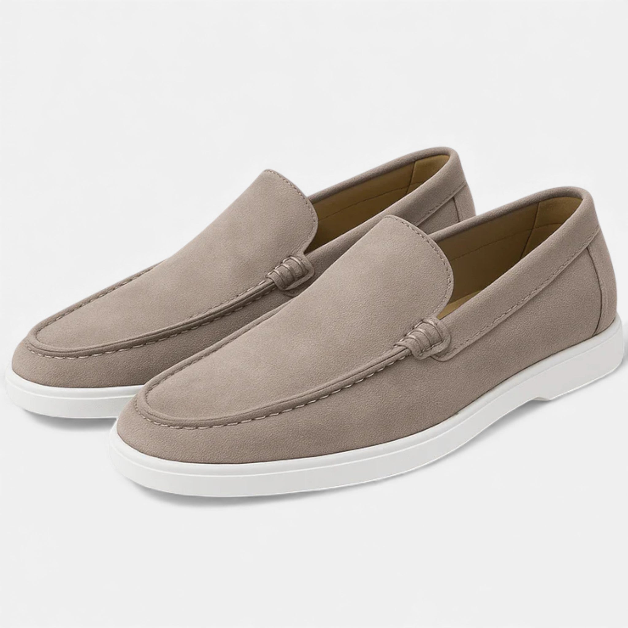 Old Fortune | Męskie Loafersy Skórzane Slip-On