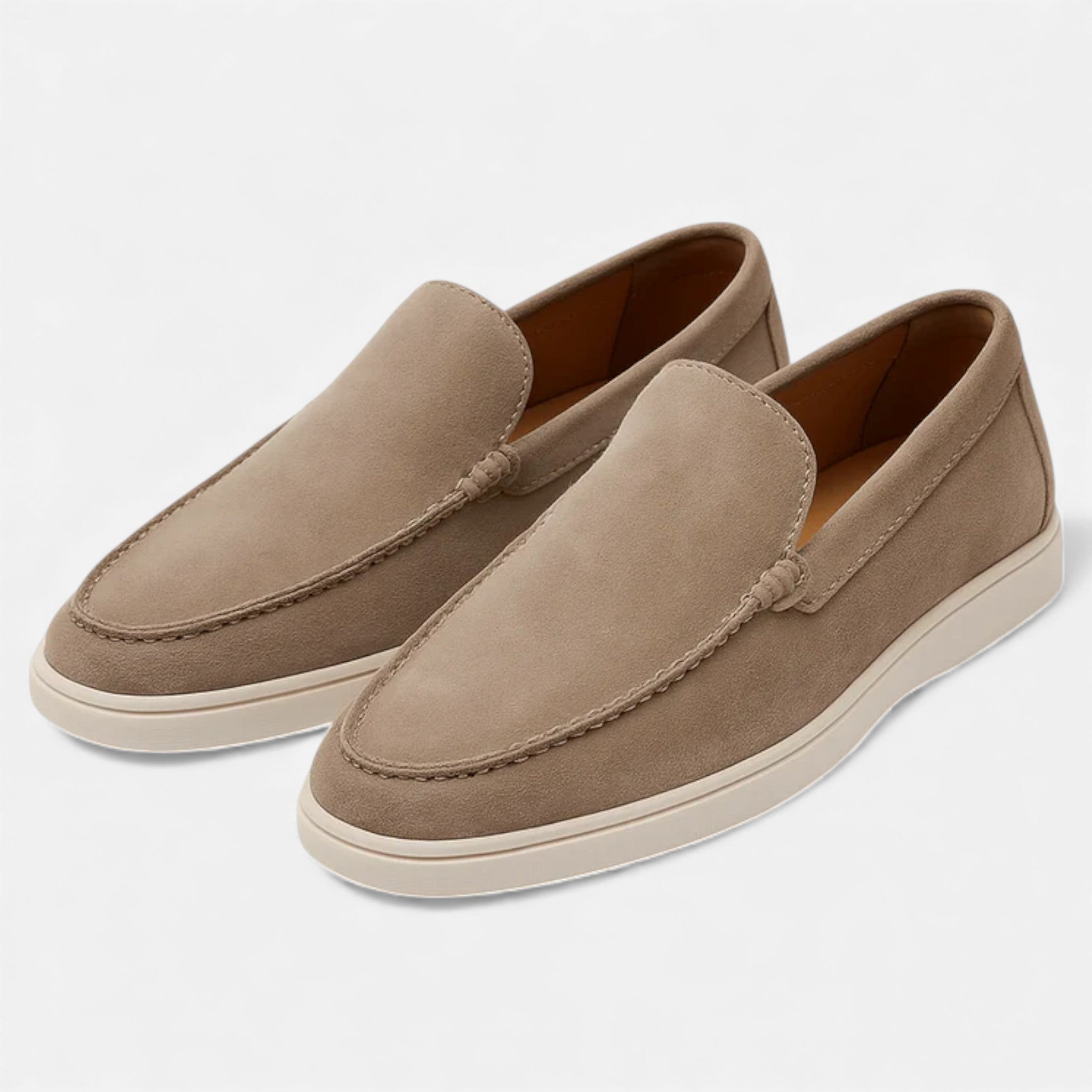 Old Fortune | Męskie Loafersy Skórzane Slip-On