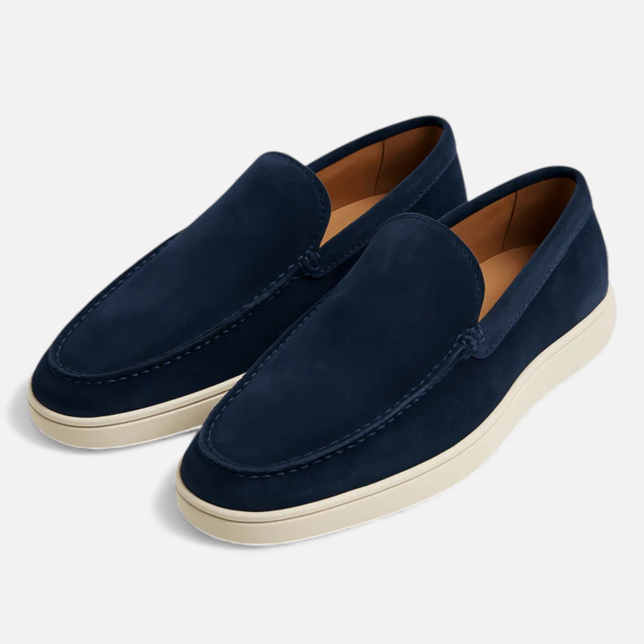 Old Fortune | Męskie Loafersy Skórzane Slip-On