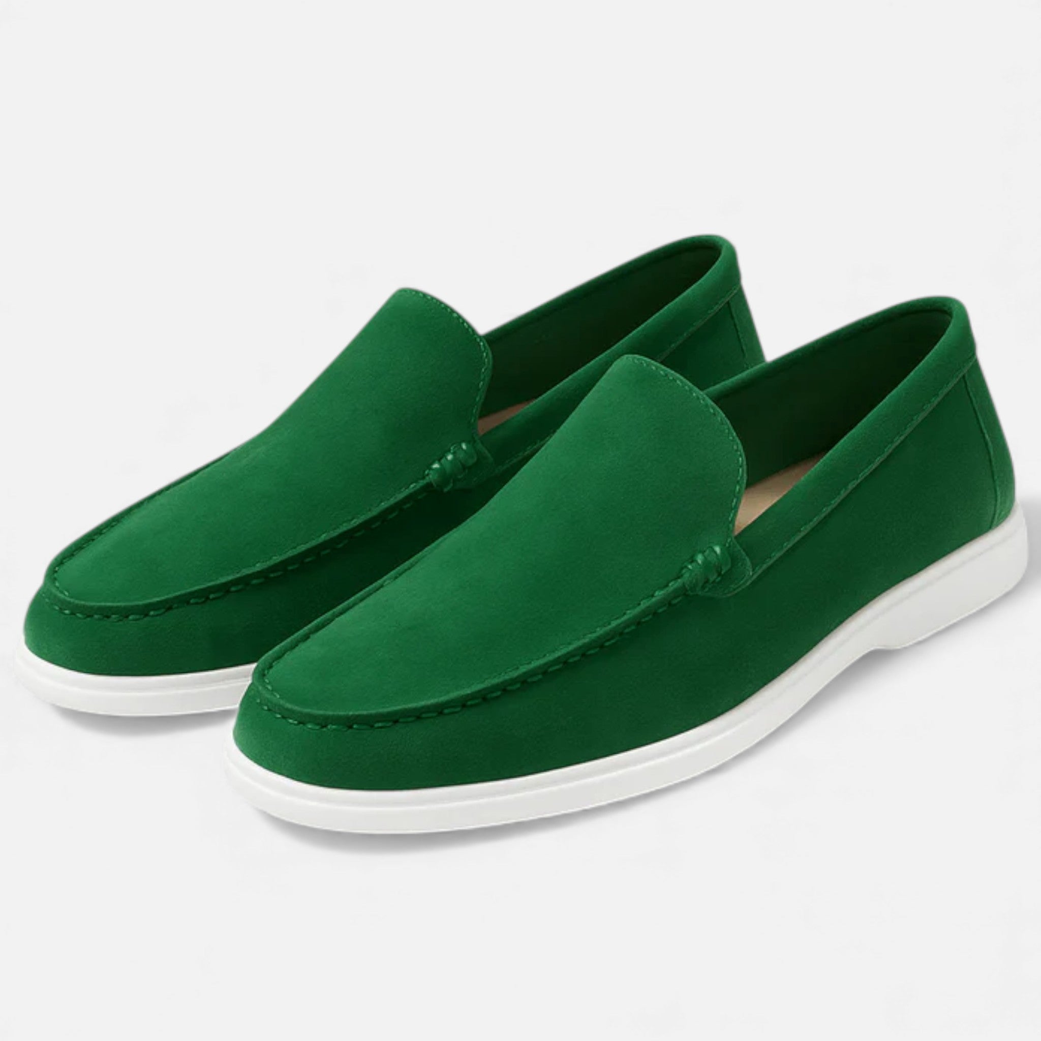 Old Fortune | Męskie Loafersy Skórzane Slip-On