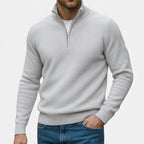 Old Fortune | Męski Sweter z Kaszmiru Half-Zip