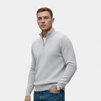 Old Fortune | Męski Sweter z Kaszmiru Half-Zip