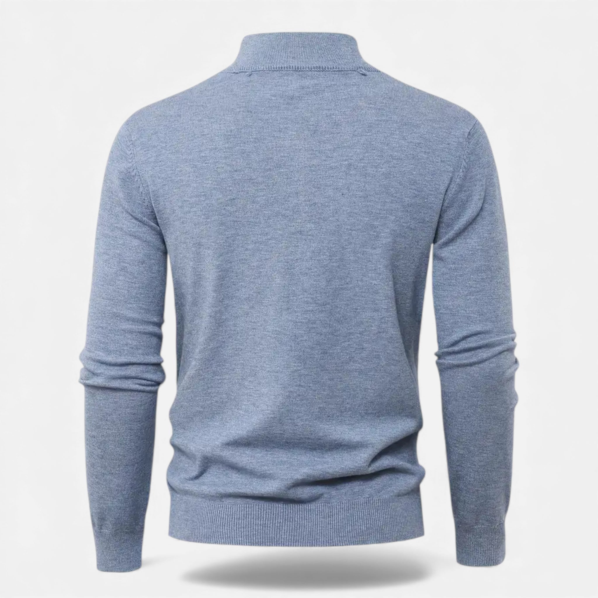 Old Fortune | Męska Kardigan Dzianinowy Half-Zip