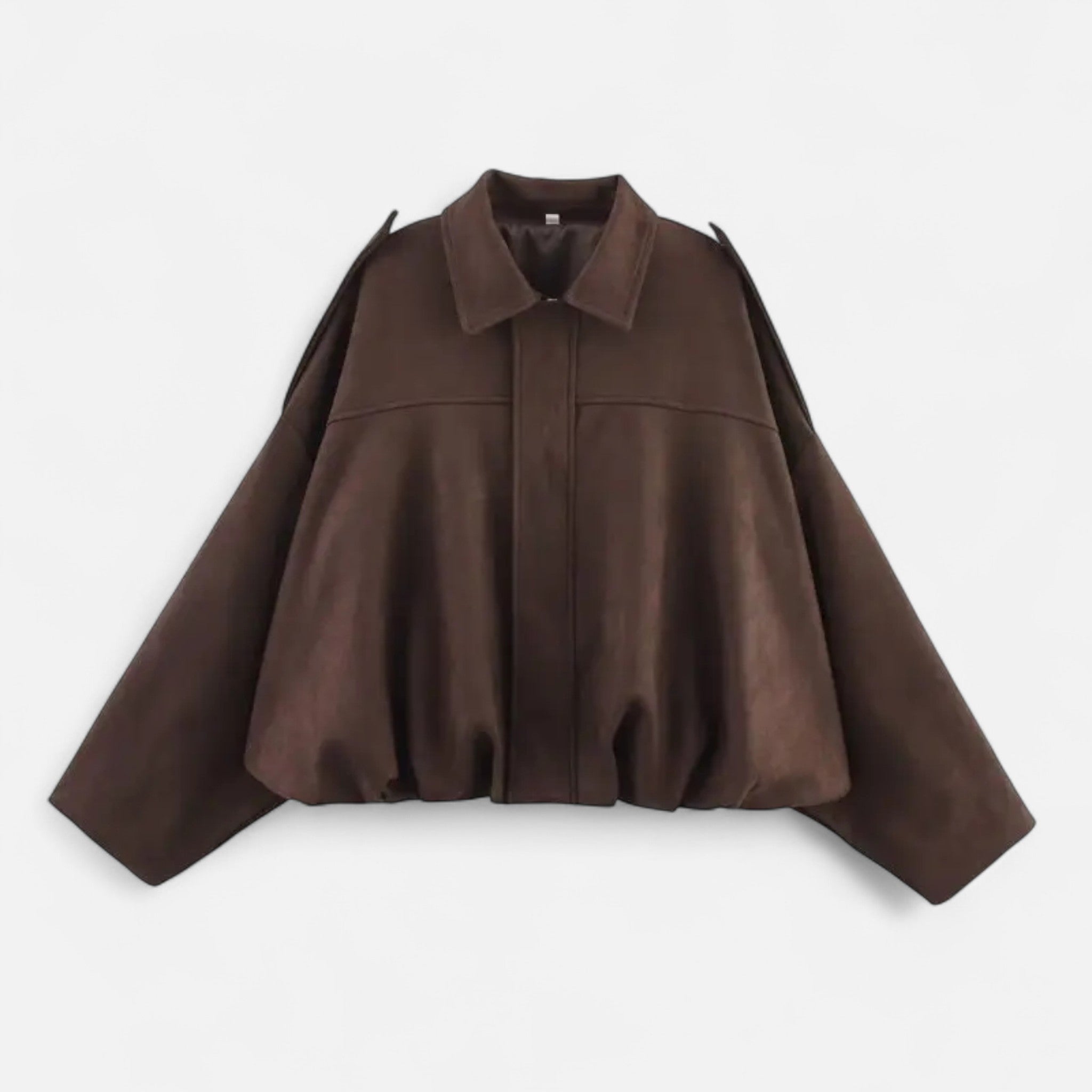Old Fortune | Damska kurtka zamszowa typu bomber w stylu vintage